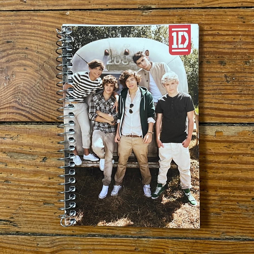 One Direction Mini Notebook